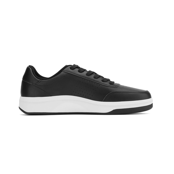 Men's Arch Support Fashion Sneakers - BLACK - 2